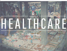 Tablet Screenshot of myanmarhealthcareconsulting.com